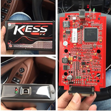 Kess V5.017 Master EU version Red PCB VS Kess V5.017 green PCB