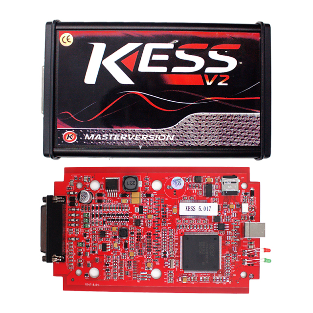 New KESS V2 5.017 EU Red PCB