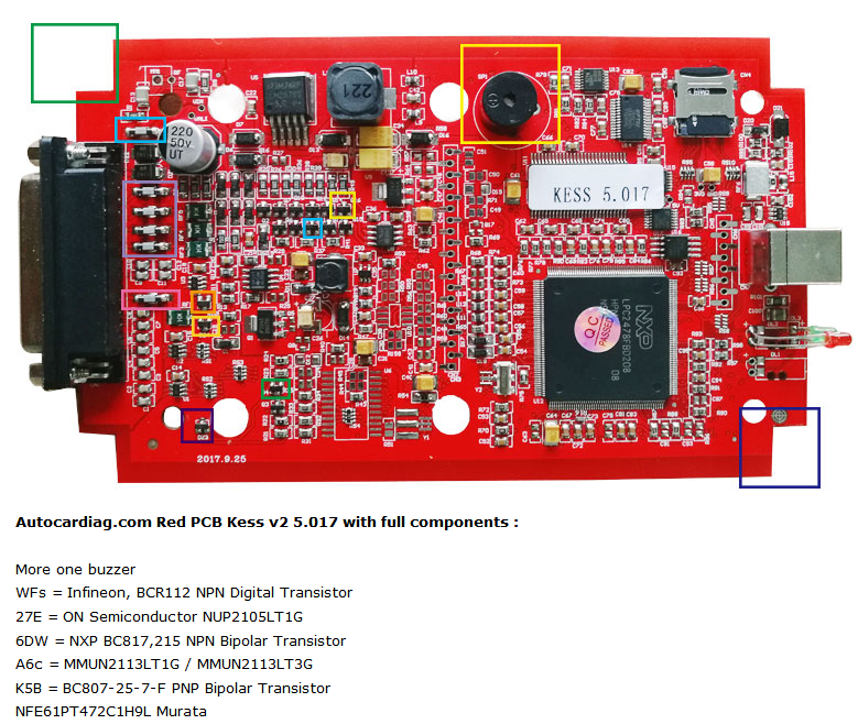 Red PCB KESS 5.017 EU