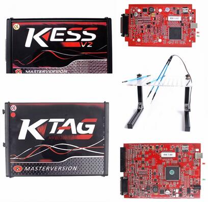 Red kess + Red KTAG+ LED BDM Frame